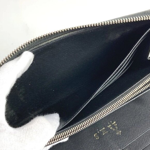LOUIS VUITTON N60153 DamierGraphite LV Alps Patch Zippy Organizer NM Long wallet - Picture 4 of 15
